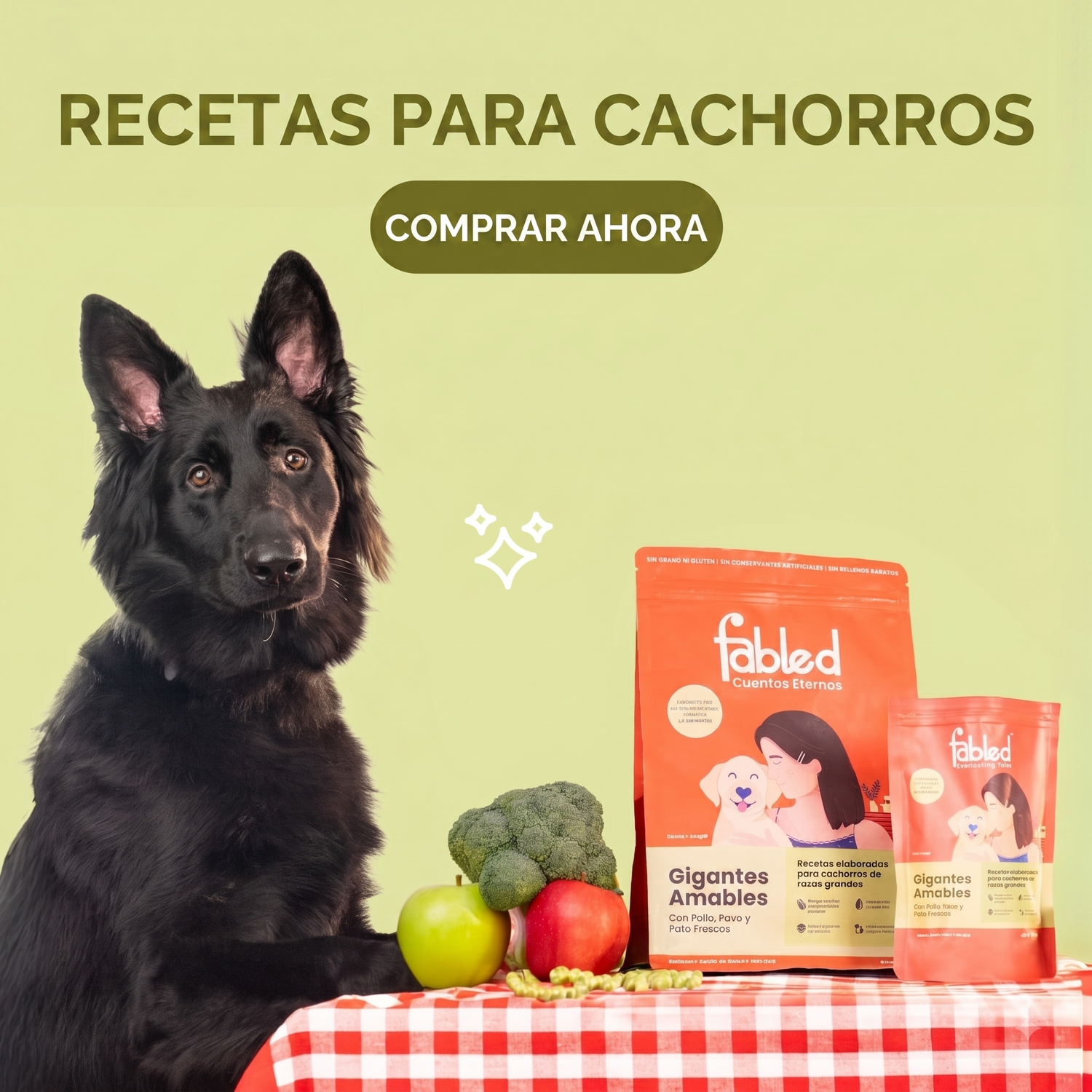 Recetas para cachorros